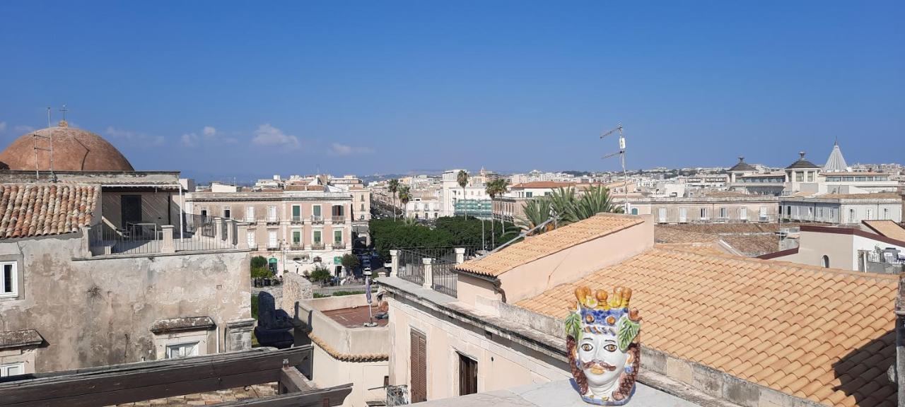 La Terrazza Di Apollo Al Centro Di Ortigia Apartment Syracuse Exterior foto